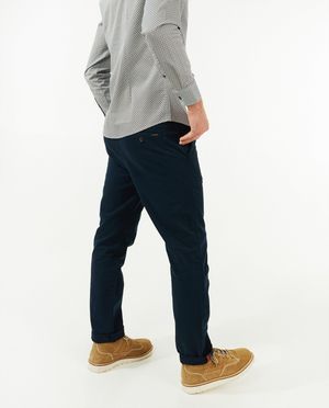 Pantalons - Chino bleu fonc&eacute;, slim fit
