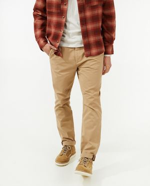 Chino bleu fonc&eacute;, slim fit