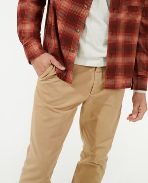 Pantalons - Chino bleu fonc&eacute;, slim fit