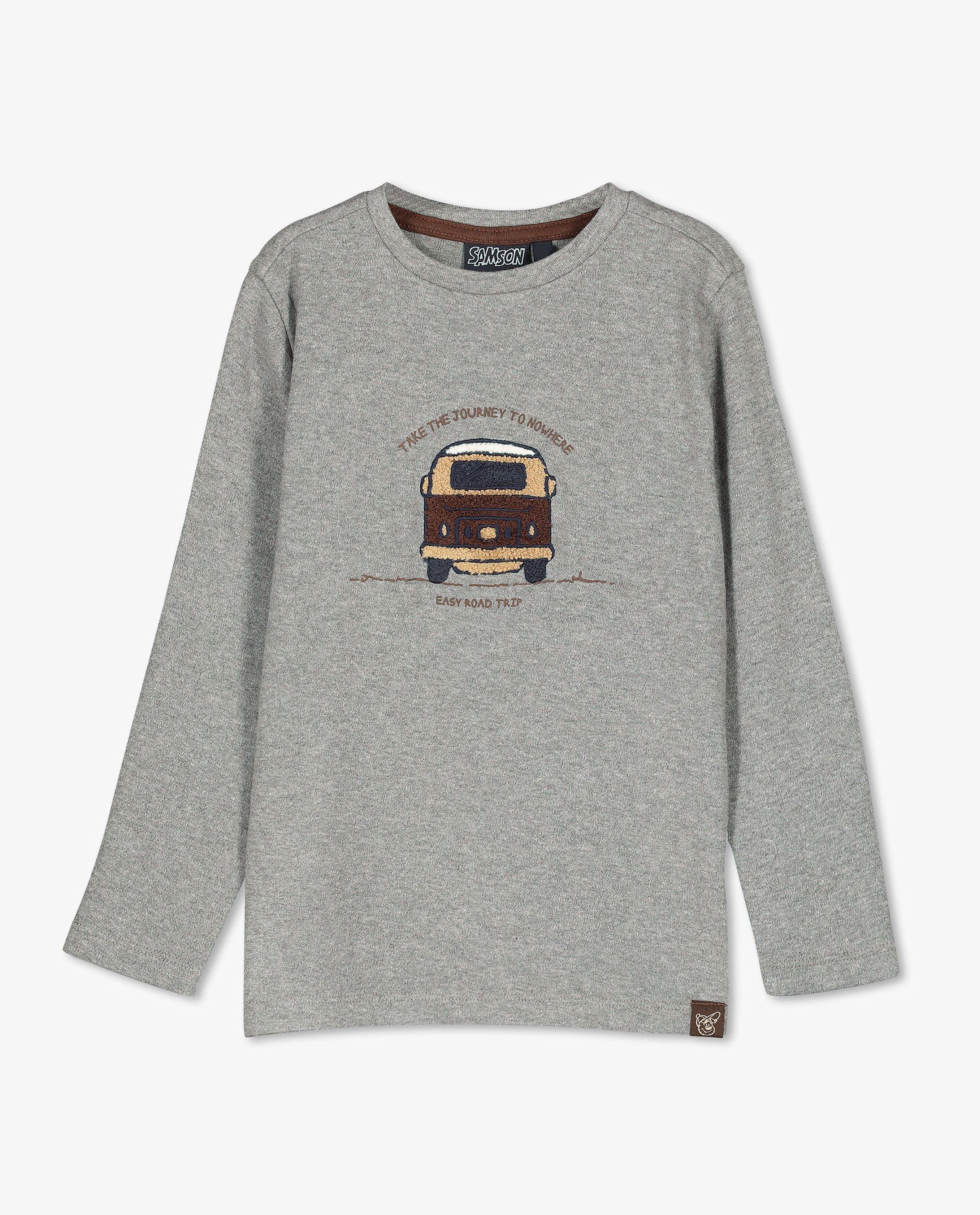 T-shirt imprim&eacute; &agrave; manches longues - Fred & Samson