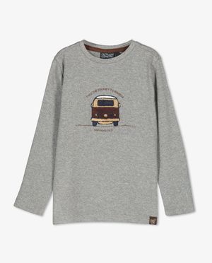 T-shirt imprim&eacute; &agrave; manches longues - Fred & Samson
