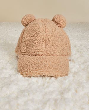 Bonneterie - Casquette en peluche personnalisable, 2-7 ans