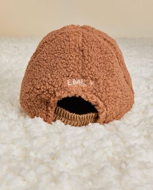 Casquette en peluche personnalisable, adultes - JBC