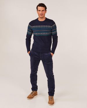 Pantalons - Pantalon en velours c&ocirc;tel&eacute;, coupe droite