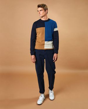 Pantalon bleu fonc&eacute; - CKS hommes