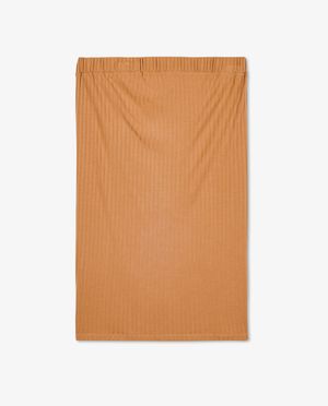 Rokken - Bruine rok met rib