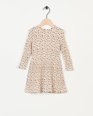 Roze jurk met print - Besties