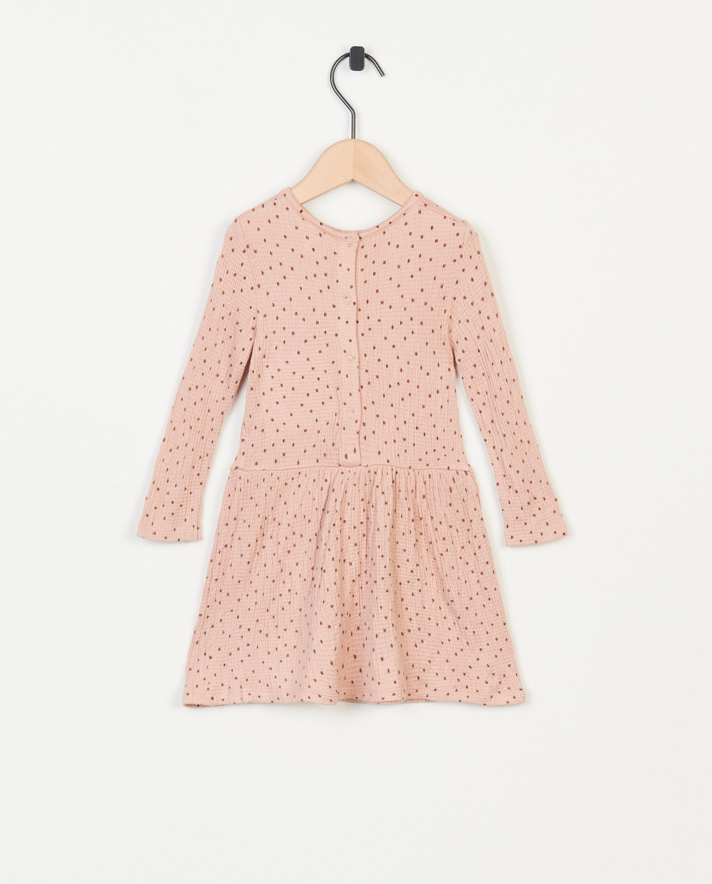 Roze jurk met print - Besties