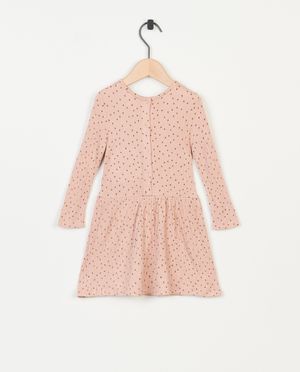 Roze jurk met print - Besties