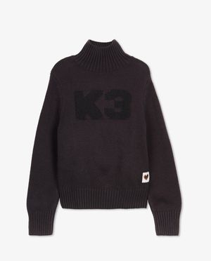 Pulls - Pull gris fonc&eacute; avec une inscription