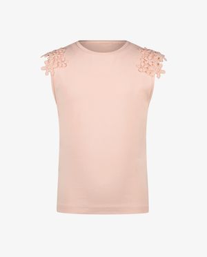 T-shirts - Top avec des fleurs, Communion