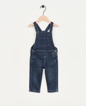 Salopette bleue en jeans - Cuddles and Smiles