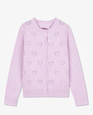 Cardigans - Cardigan &agrave; motif ajour&eacute;
