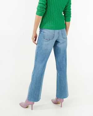 Jeans - Jeans bleu d&eacute;lav&eacute;