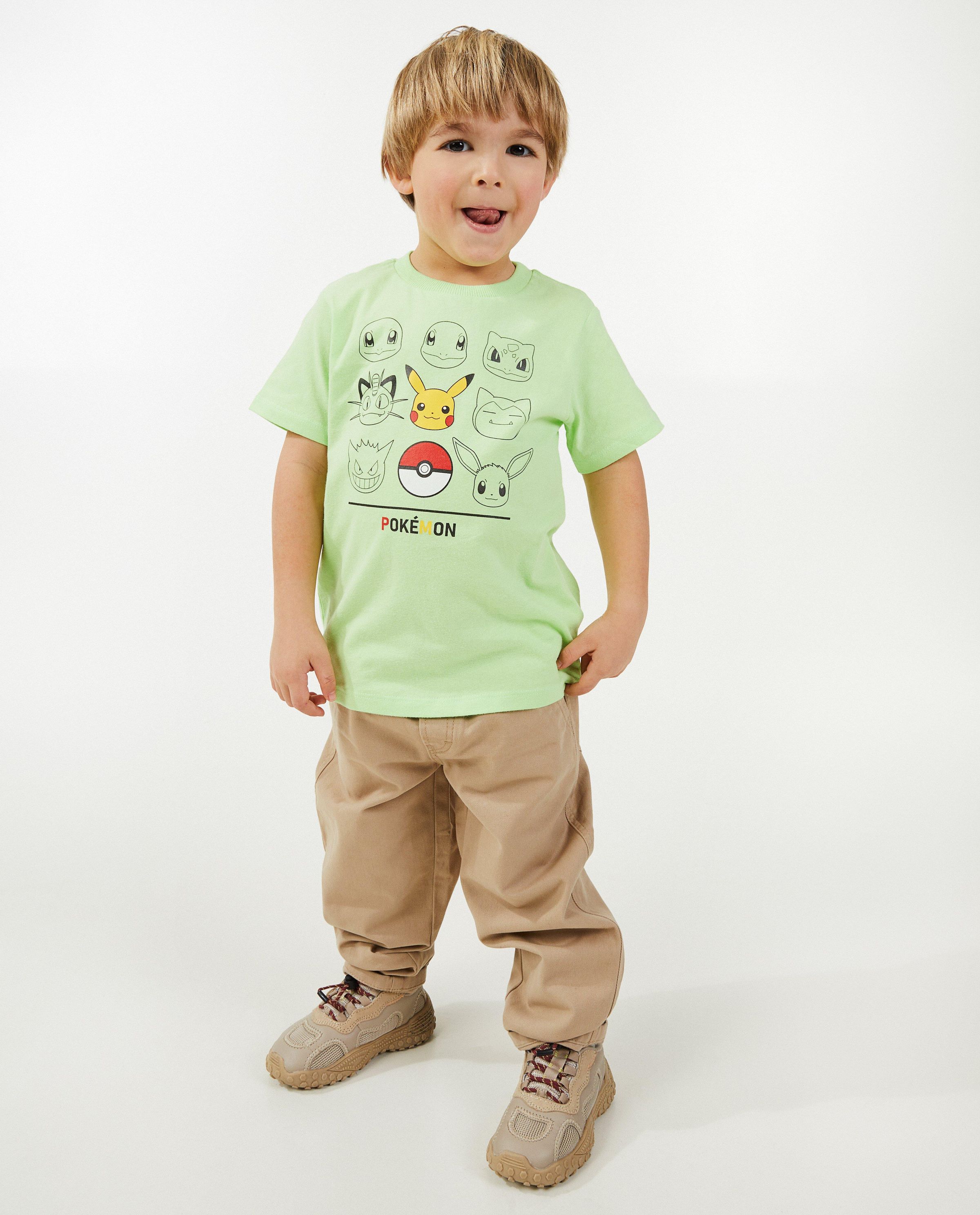 Lichtgroen T-shirt, Pok&eacute;mon - Pokemon