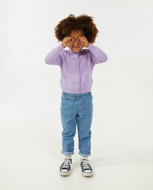 Blauwe jeans, boyfriend fit - Milla Star