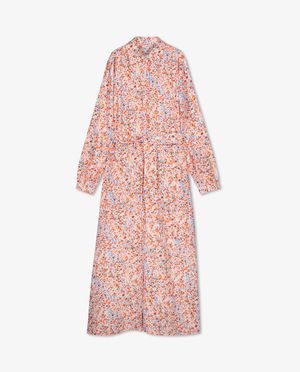 Robes - Robe rose &agrave; imprim&eacute;