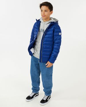 Quilted jas, 7-14 jaar - Fish & Chips