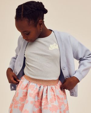 Ribshirt met metaaldraad, Communie - CKS