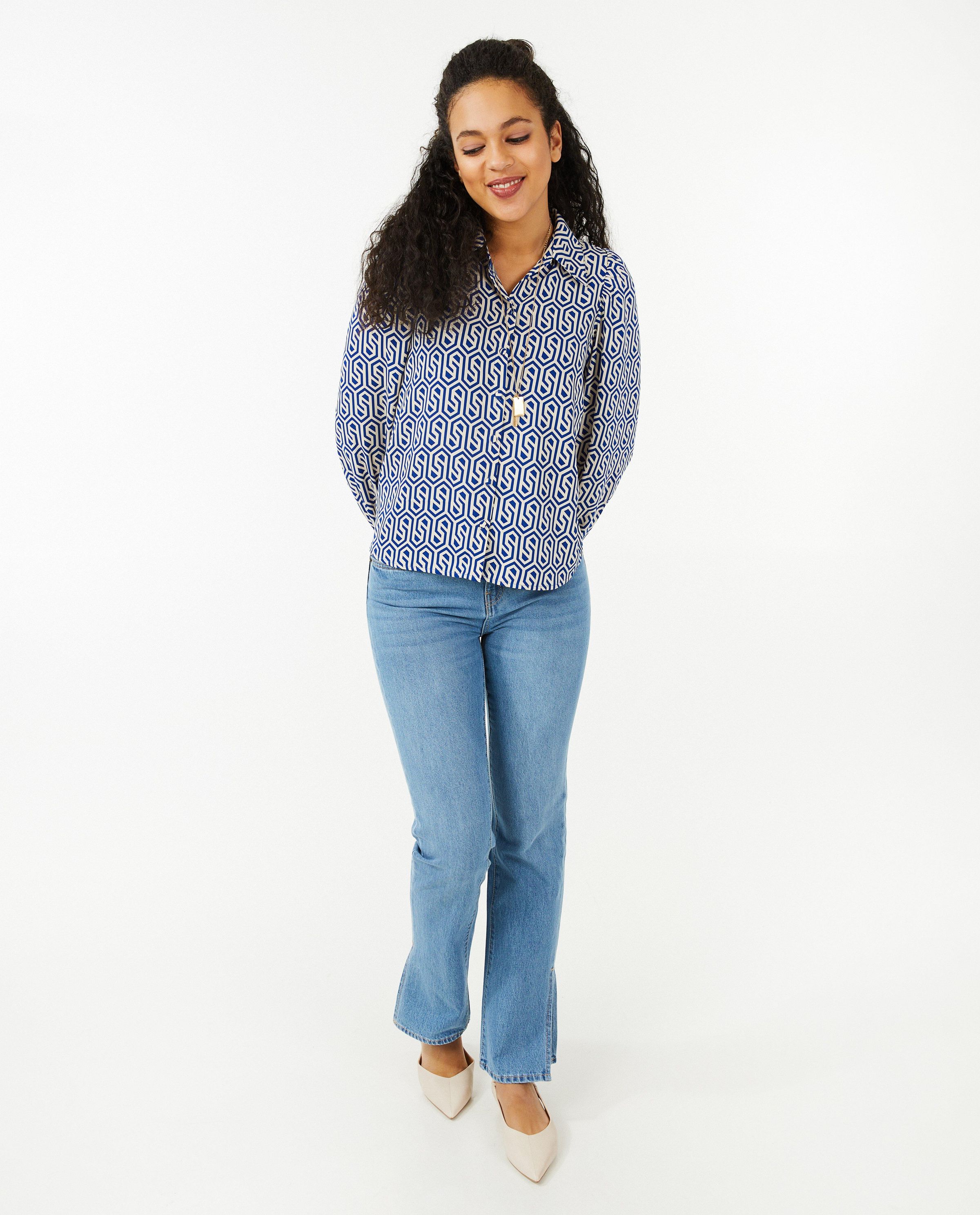 Jeans bleu, 70&rsquo;s straight fit - Sora
