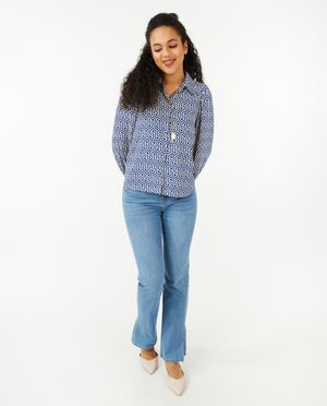 Jeans bleu, 70&rsquo;s straight fit - Sora