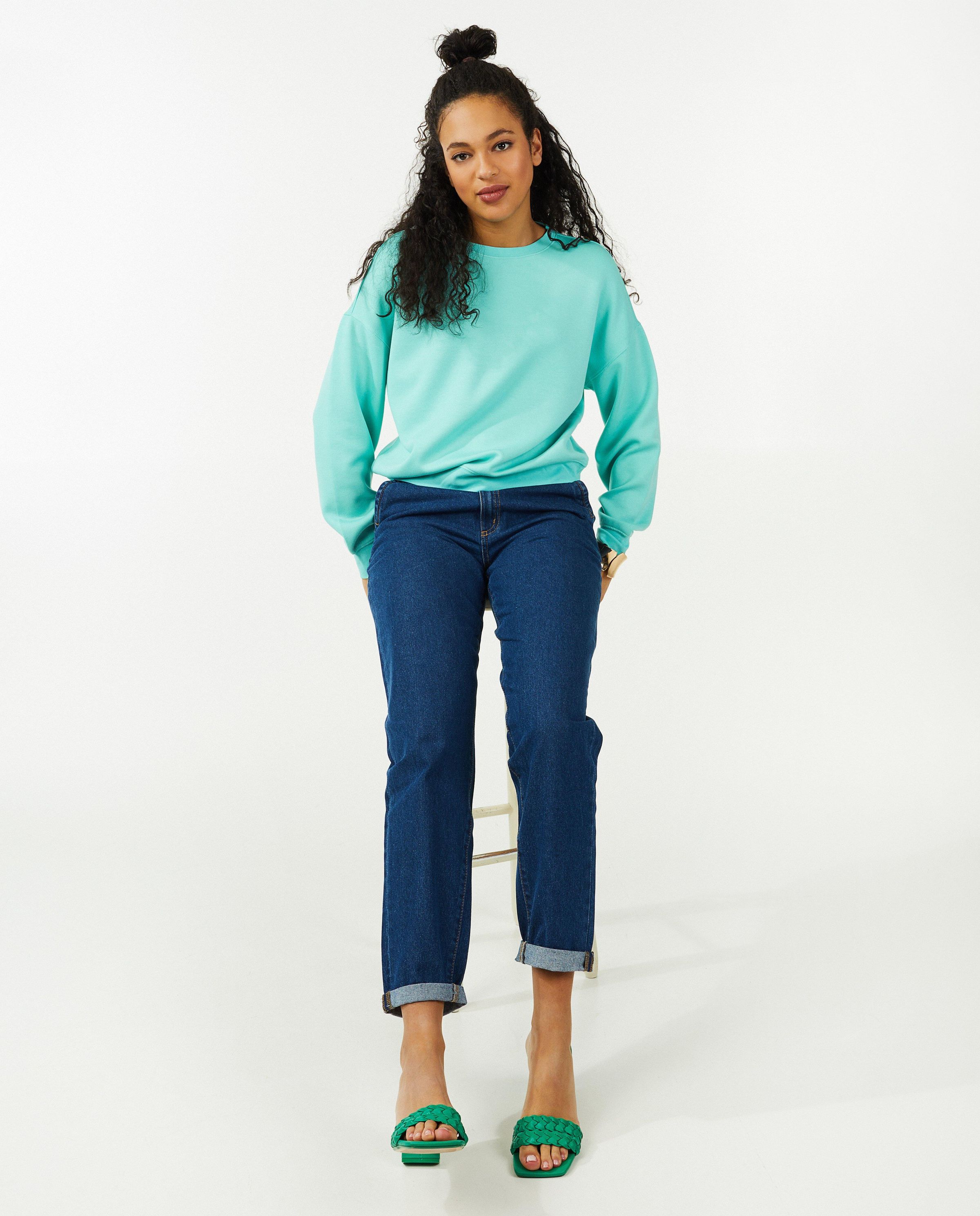 Sweat bleu-vert - Sora
