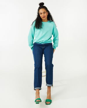 Sweat bleu-vert - Sora