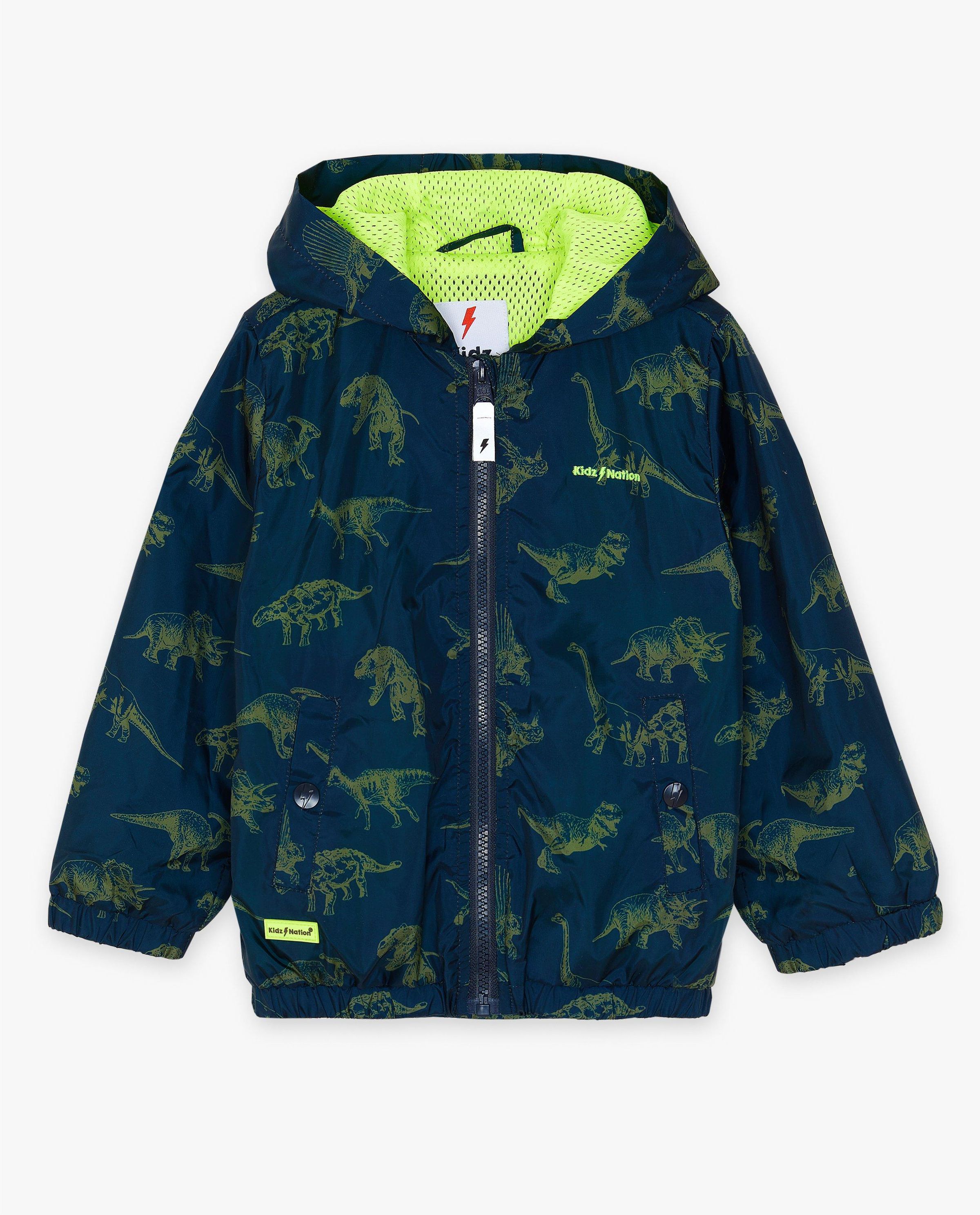 Regenjas met dinoprint - Kidz Nation