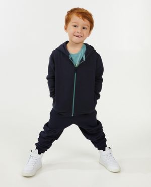Blauw sweatvest - Besties