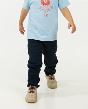 Pantalons - Pantalon bleu, slim fit