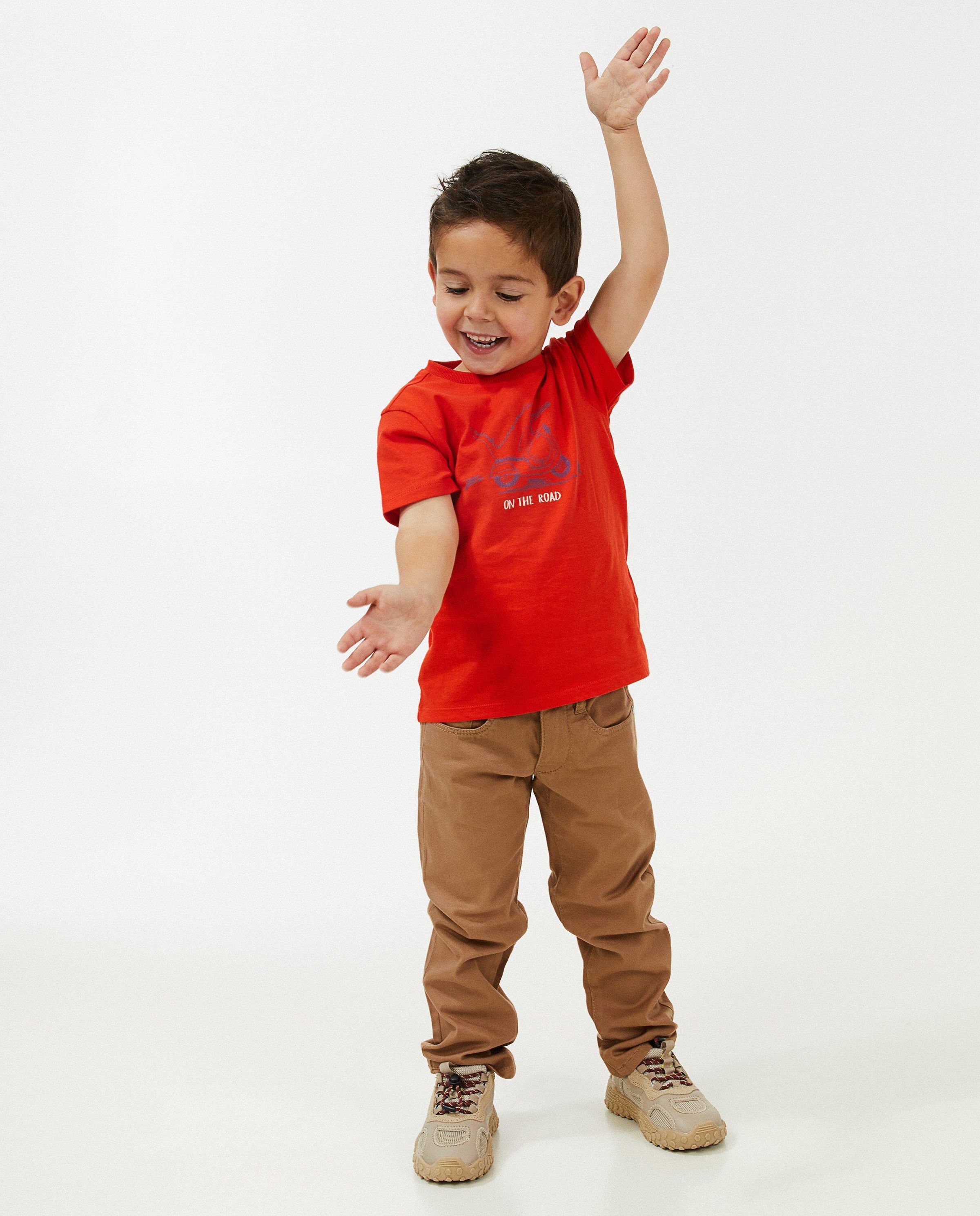 Pantalon bleu, slim fit - Besties