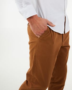 Pantalons - Chino beige, regular fit