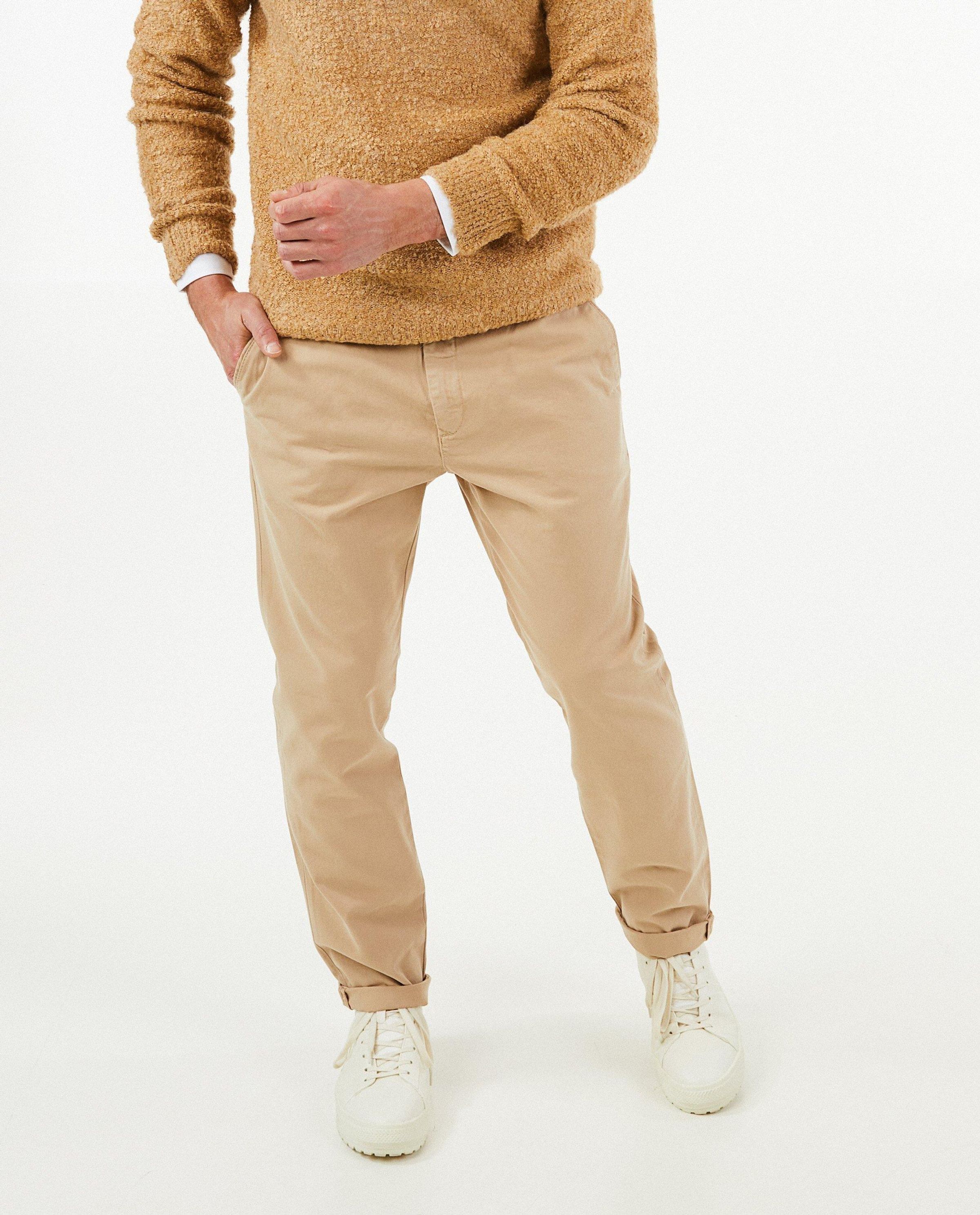 Chino beige, regular fit - Nanja Massy