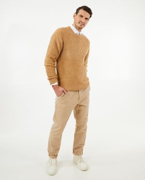 Pantalons - Chino beige, regular fit