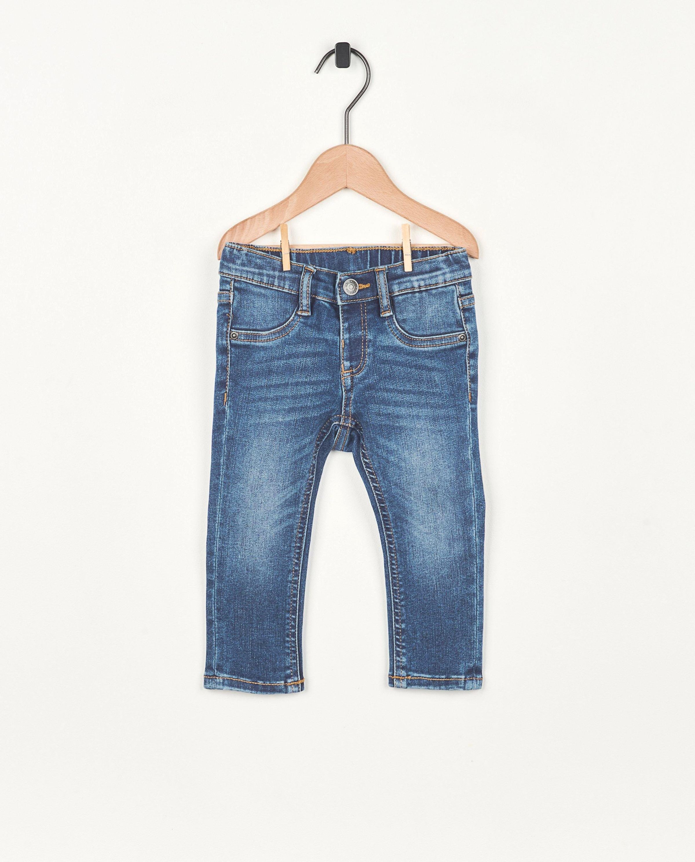 Jeans bleu, coupe skinny - Cuddles and Smiles