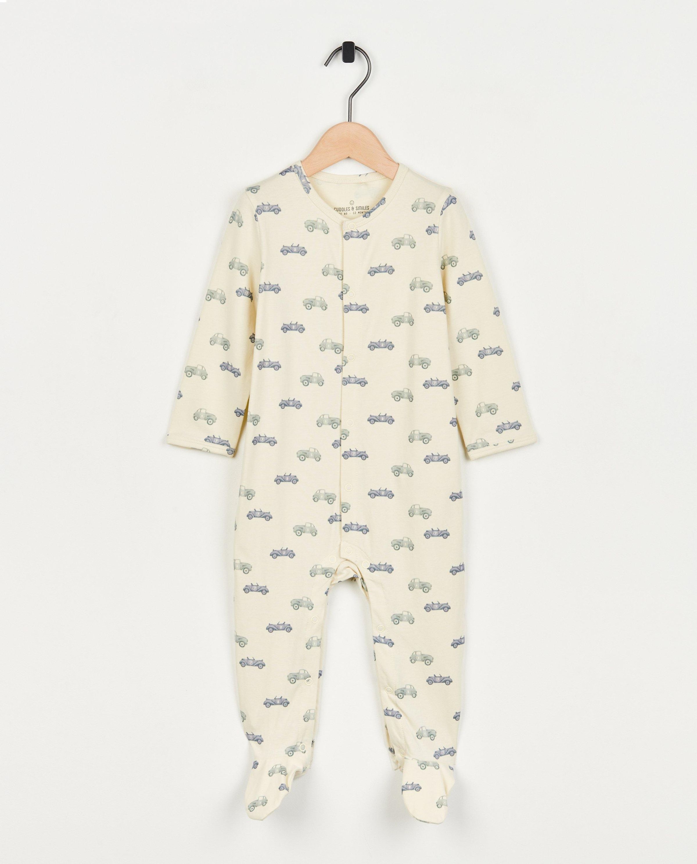 Offwhite pyjama met print - Cuddles and Smiles