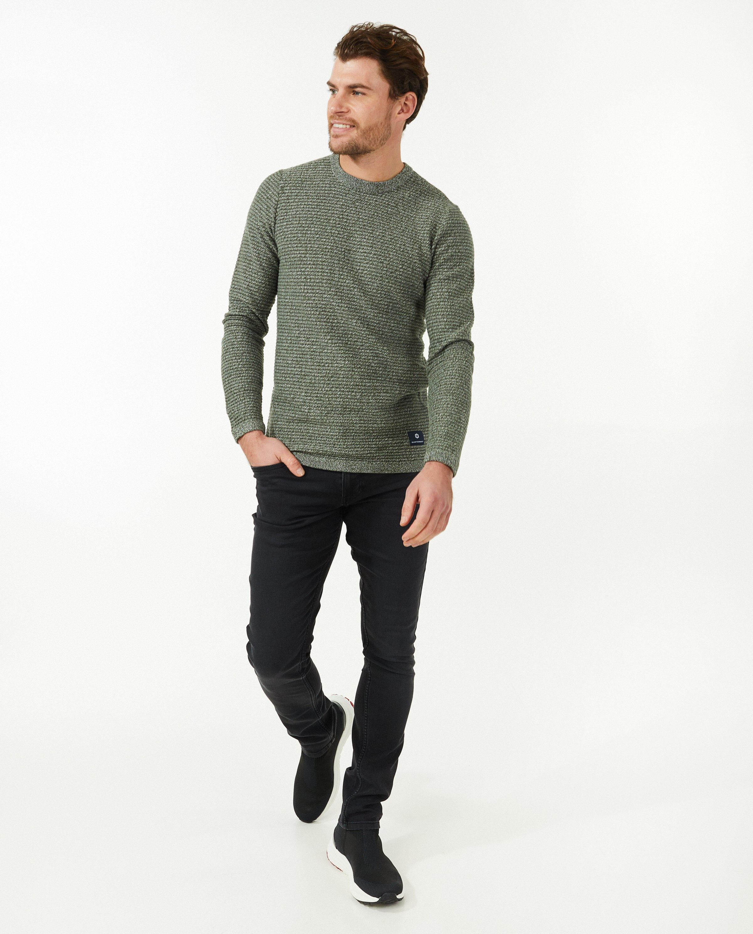 Grijze jeans, skinny fit - Quarterback