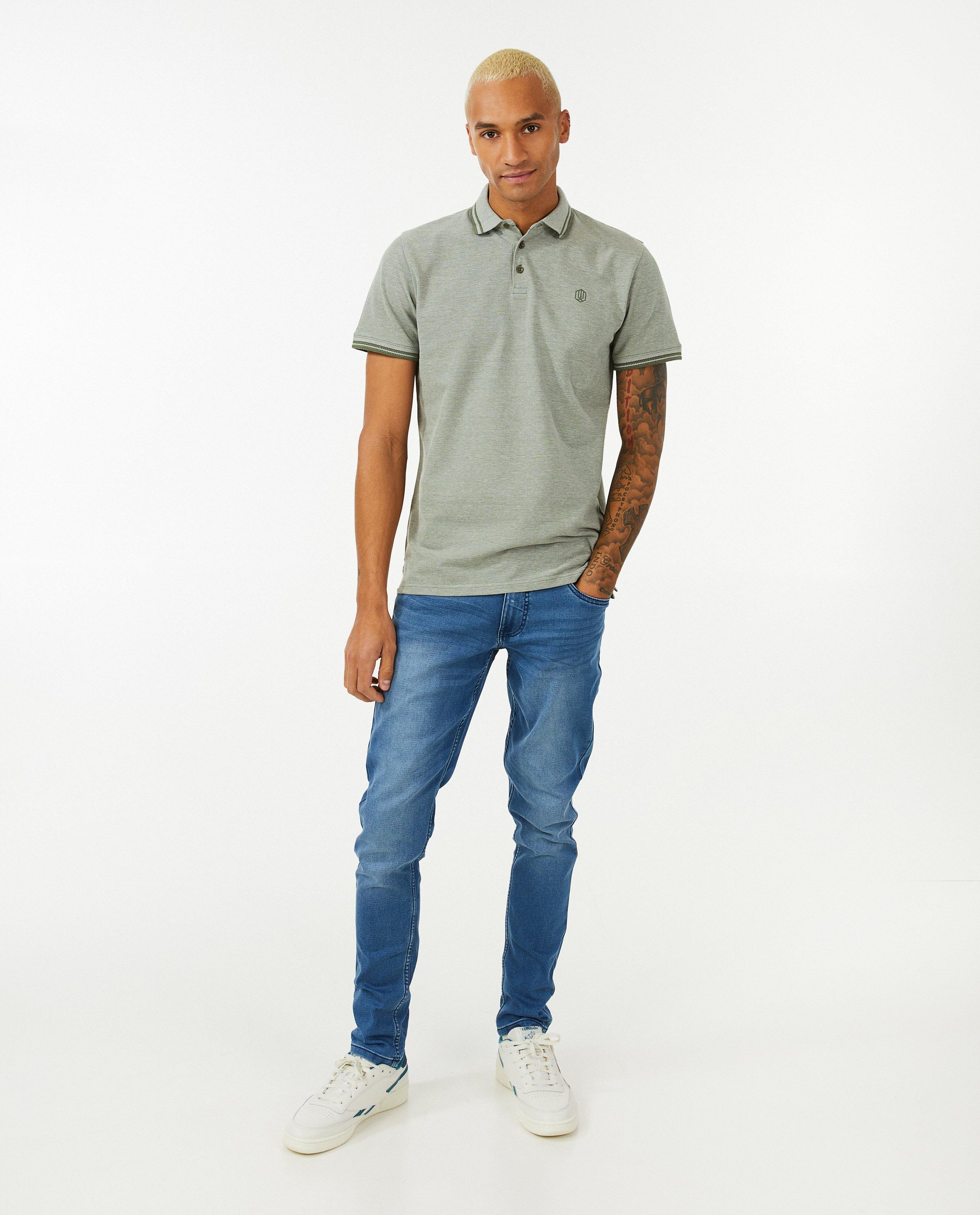 Blauwe jeans, skinny fit - Quarterback