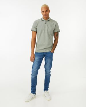 Blauwe jeans, skinny fit - Quarterback