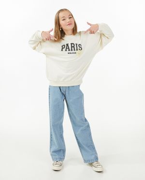 Blauwe jeans, straight fit - Besties