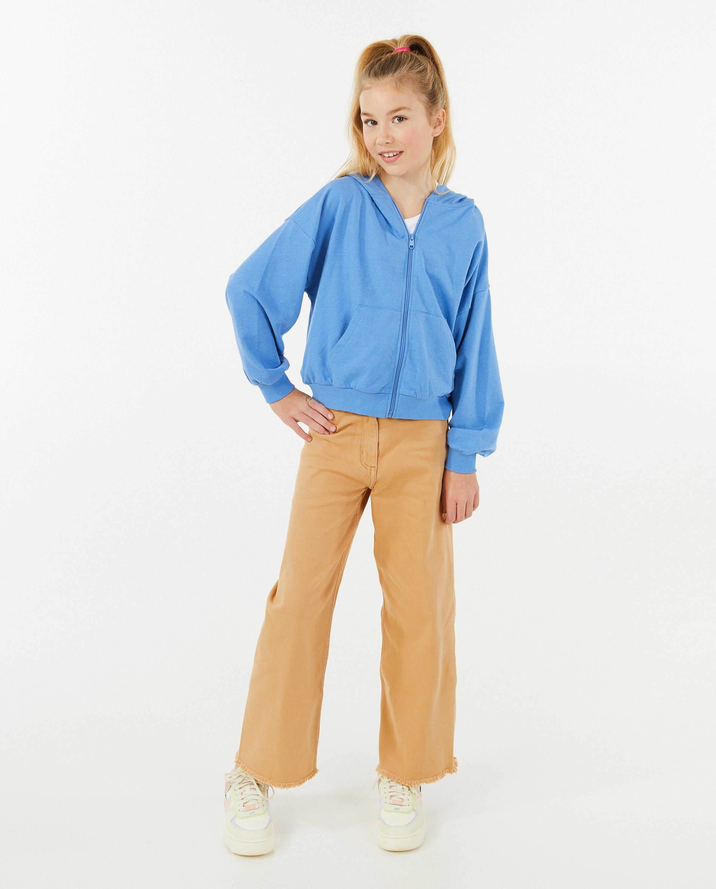 Roze broek, flared fit - Besties