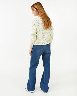 Truien - Trui met bloemenprint