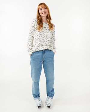 Pull avec imprim&eacute; fleuri - Sora