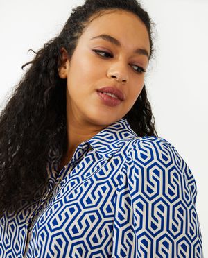 Chemises - Blouse &agrave; imprim&eacute;