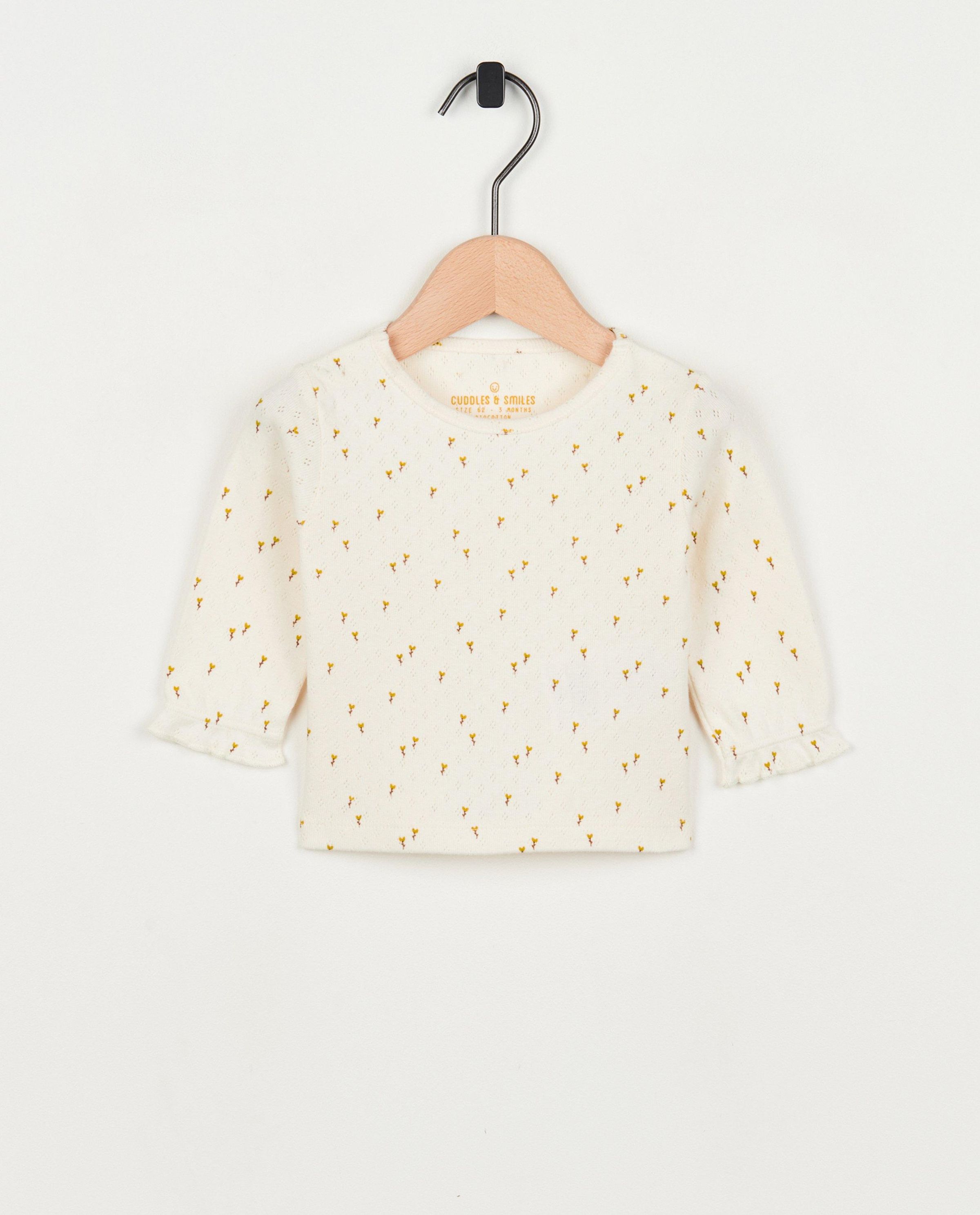 Longsleeve met print - Newborn 50-68
