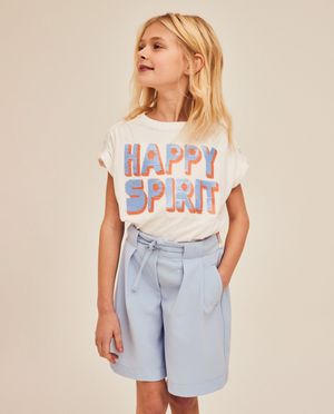 T-shirt &agrave; paillettes - CKS