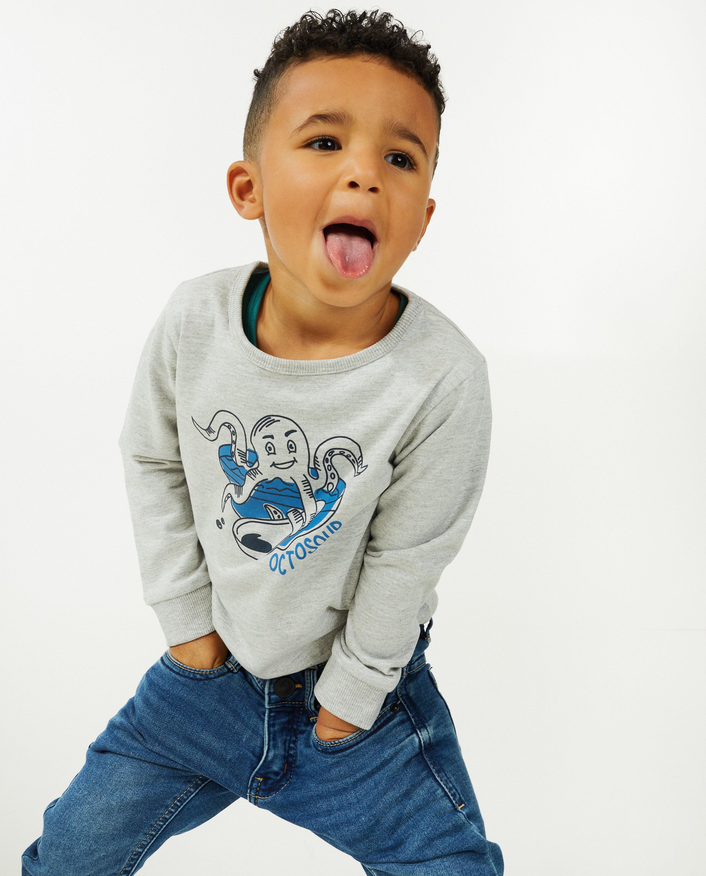 Sweater met print - Besties