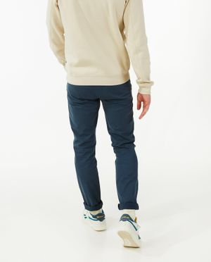 Pantalons - Pantalon en coton, coupe chino