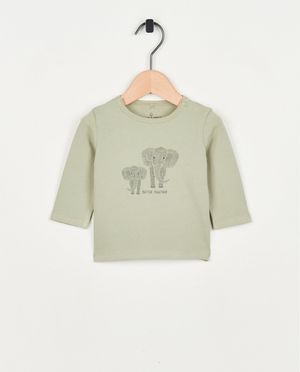 Longsleeve met print - Newborn 50-68