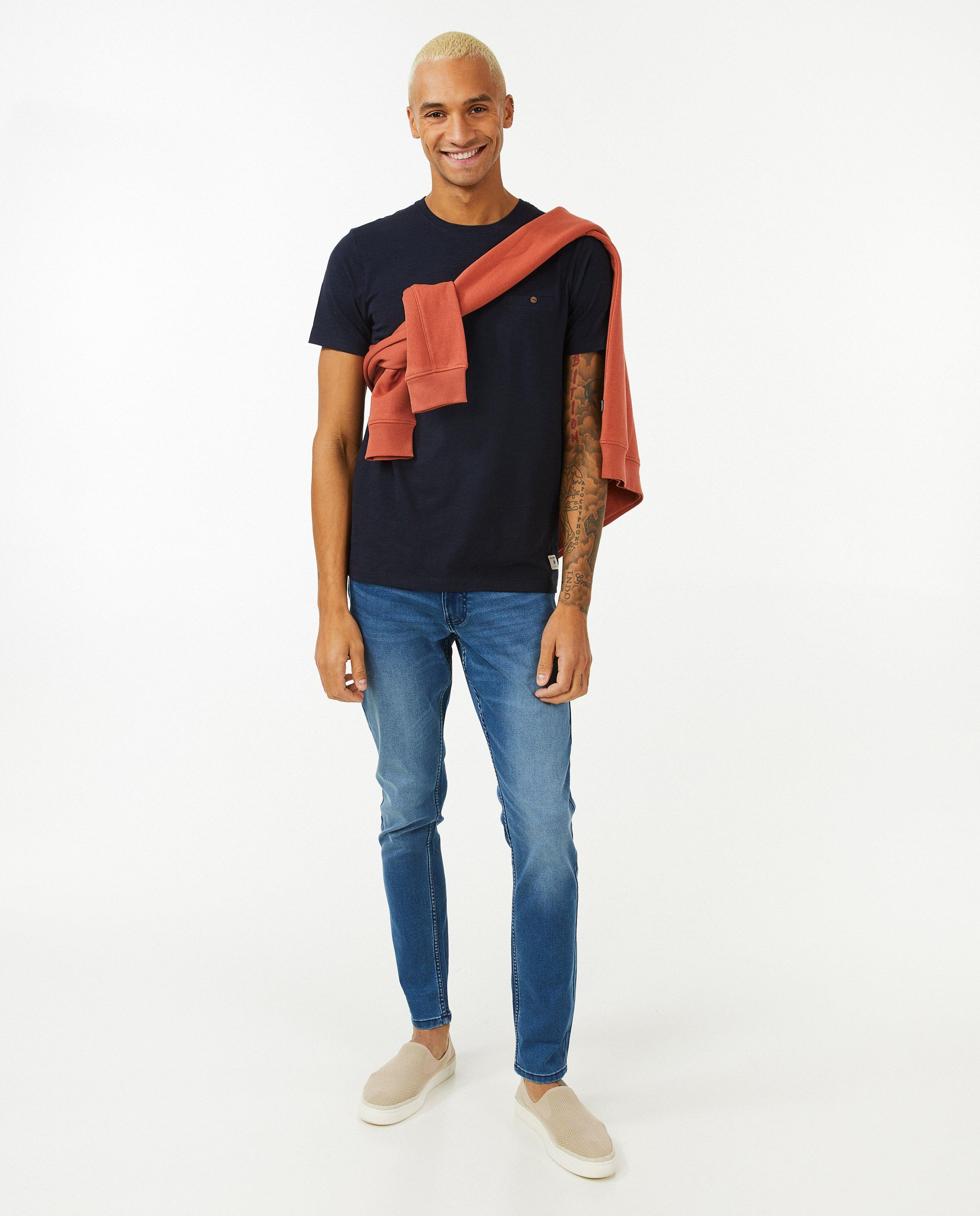 T-shirt met sierzakje - Quarterback